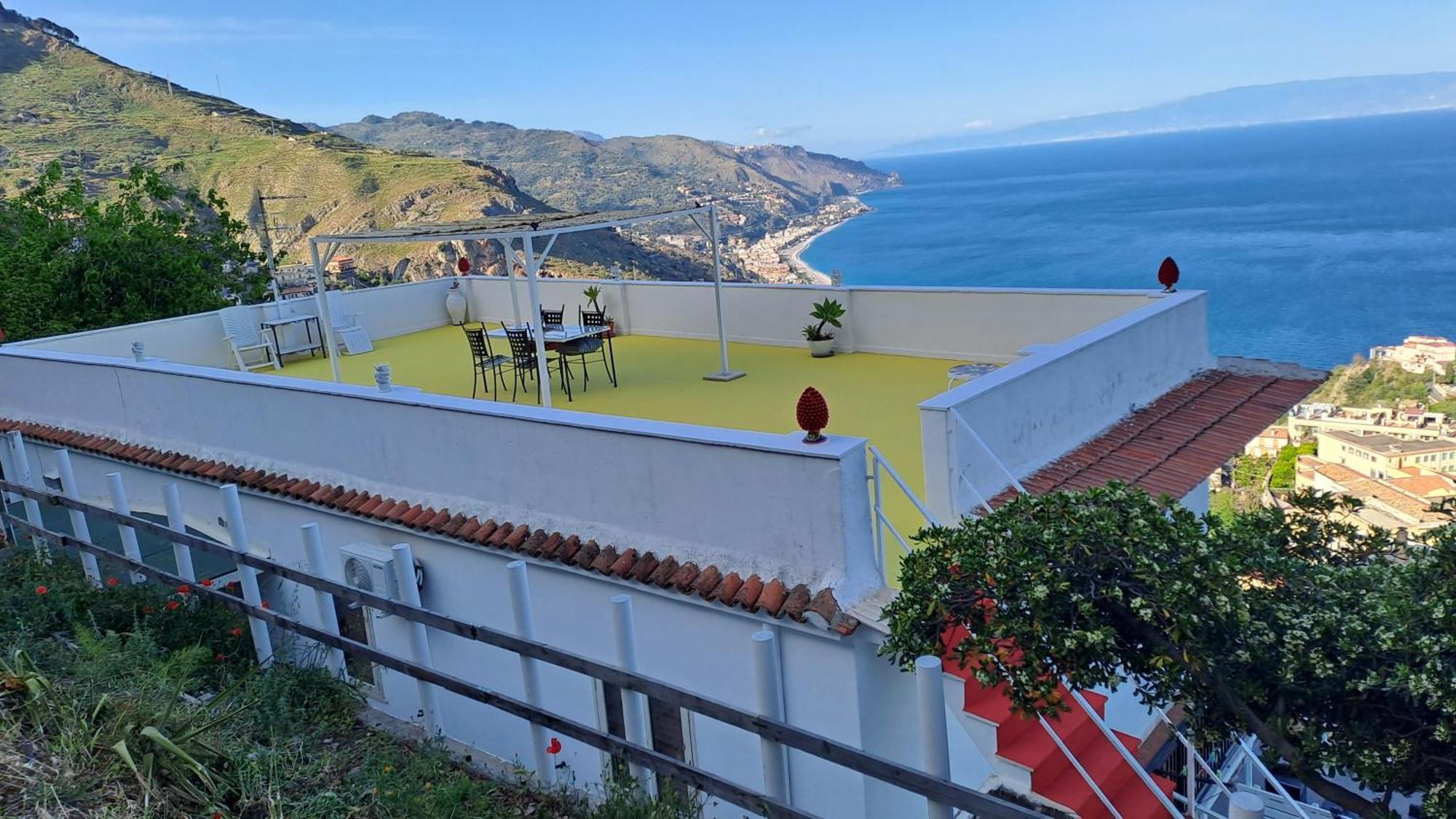 Villa Johnny And Mary'S House Breathtaking View Taormina Luaran gambar